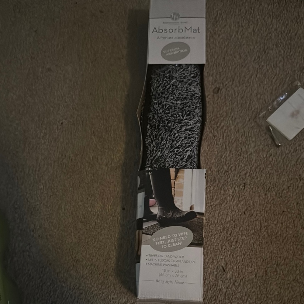 Gray Home Accent Mat